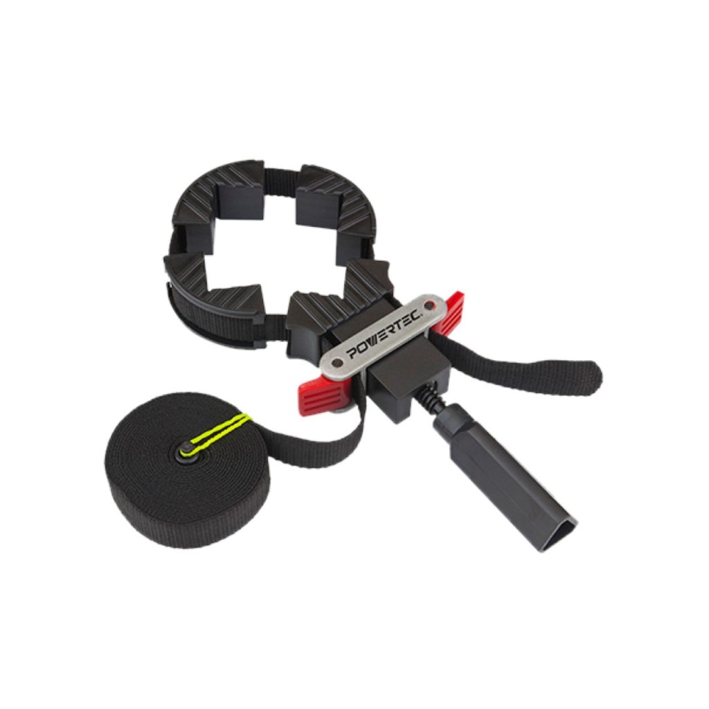 POWERTEC 71017 Band Clamp with 4 Jaws