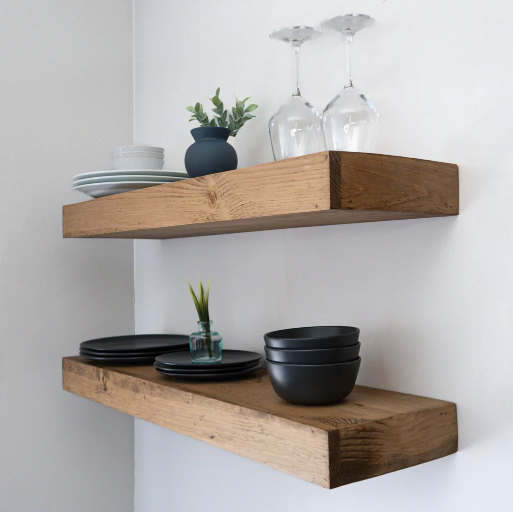 Modern Floating Shelves