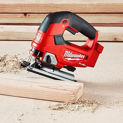Best Jigsaws for Detailed Woodworking and Curves Milwaukee M18 FUEL D-Handle