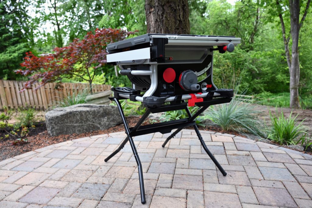 Best Portable Table Saws with Folding Stands SawStop Compact (JSS-120A60)