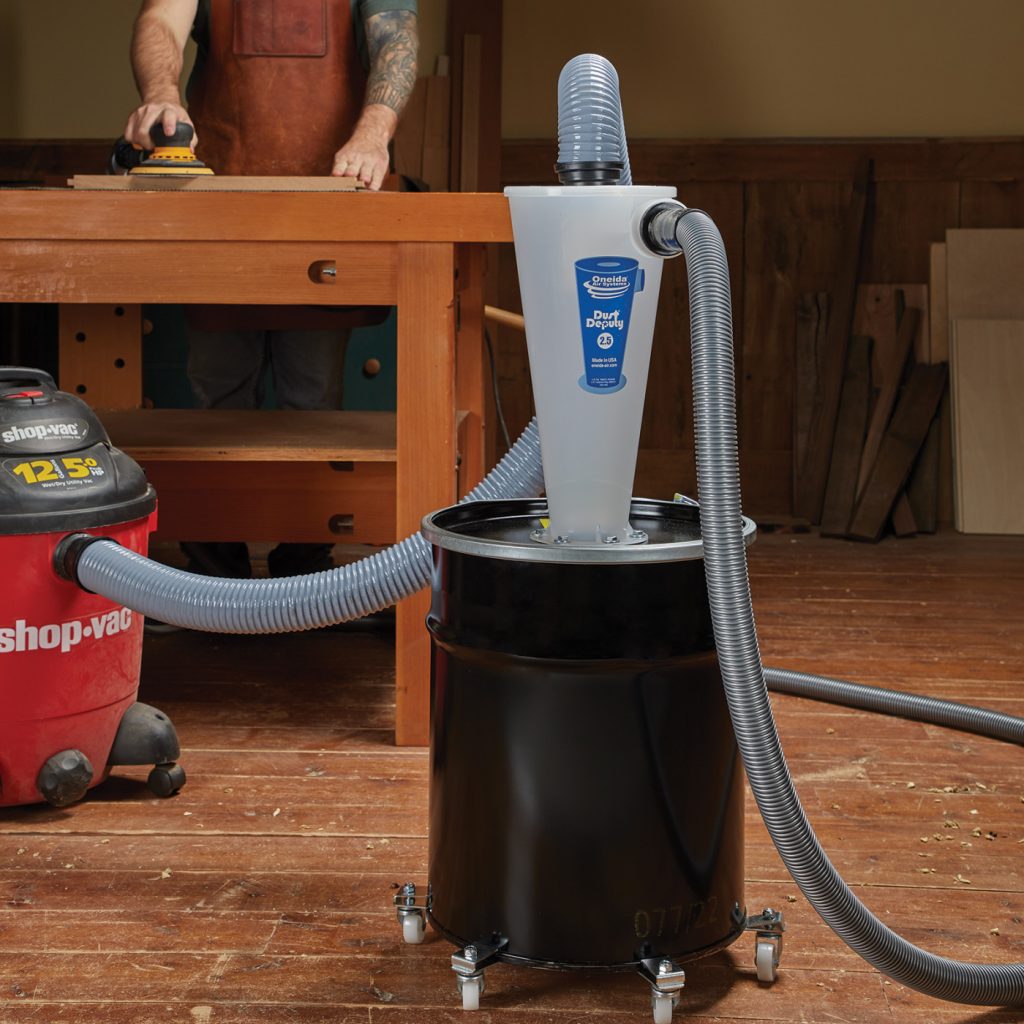 Cyclone Dust Separators: How to Save Your Shop Vac Oneida Air Systems Dust Deputy 2.5