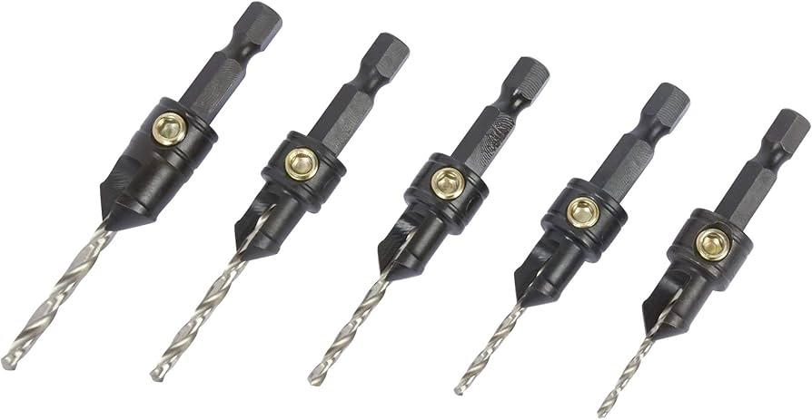Snappy Five Piece Countersink Set